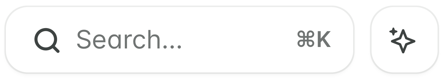 Search bar and assistant button in light mode.